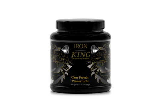 Iron King Clear Protein Passievrucht (300 gram)