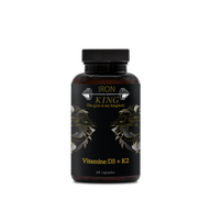 Iron King Vitamine D3 + K2 (60 capsules)