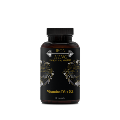 Iron King Vitamine D3 + K2 (60 capsules)