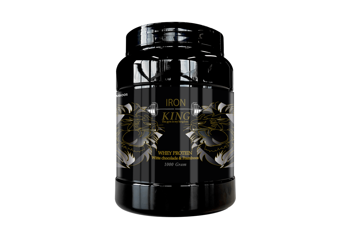 Iron King Whey Protein Witte Chocolade &amp; Framboos (1000 gram)
