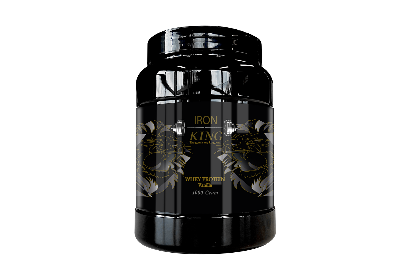 Iron King Whey Protein Witte Chocolade &amp; Framboos (1000 gram)